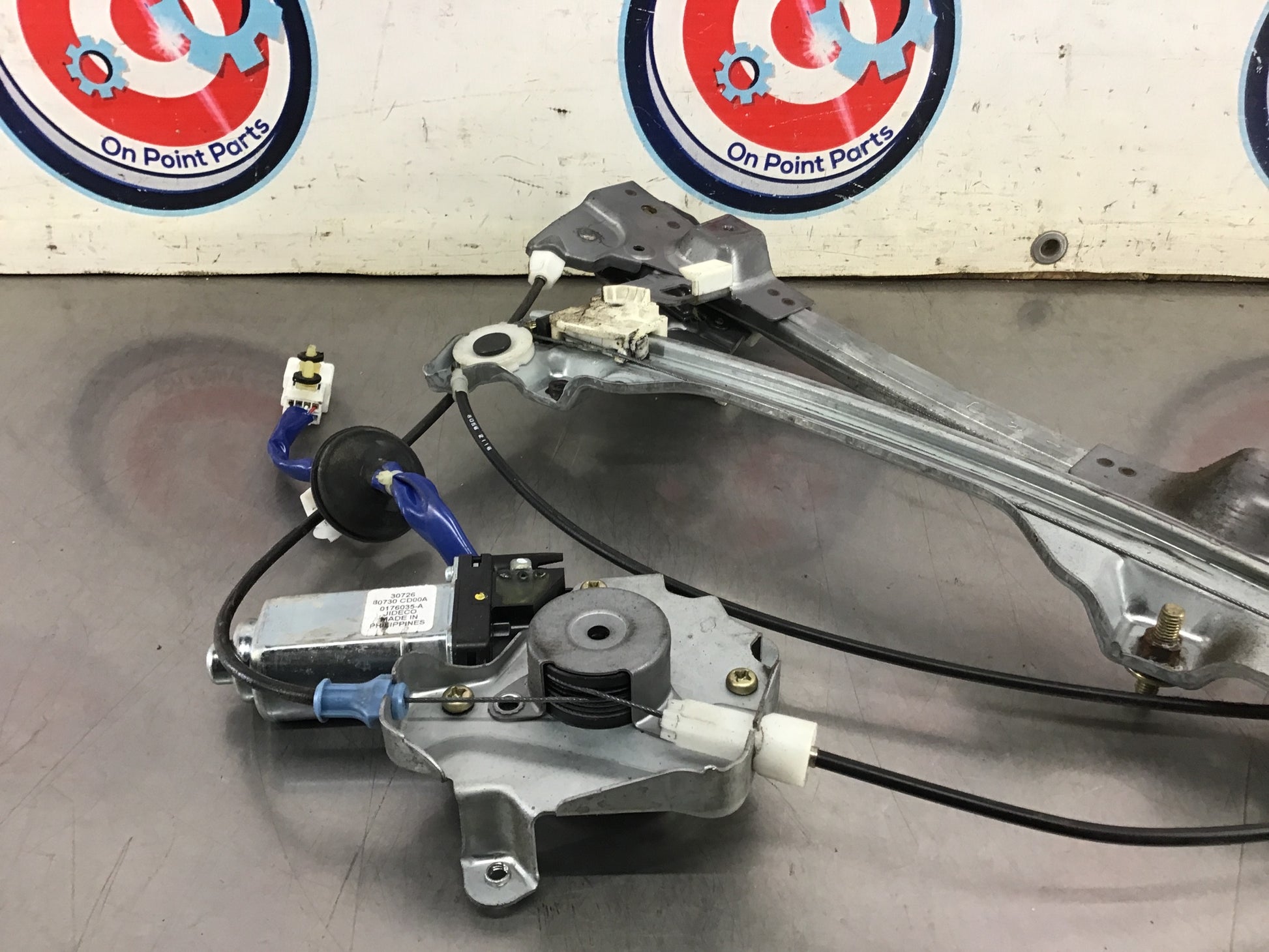 2003 Nissan 350Z Passenger Right Window Regulator Motor OEM 15BB6DE - On Point Parts Inc
