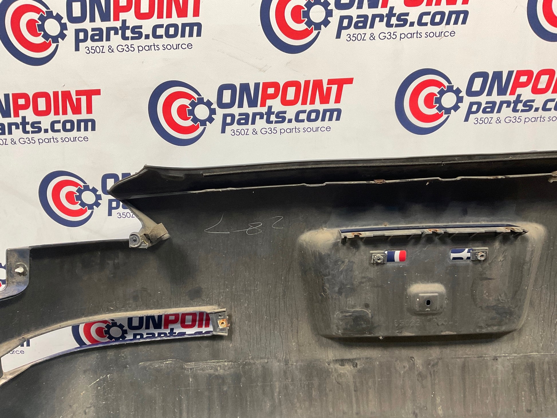 2003 Nissan 350Z Rear Bumper Cover OEM 23BCPE5 - On Point Parts Inc