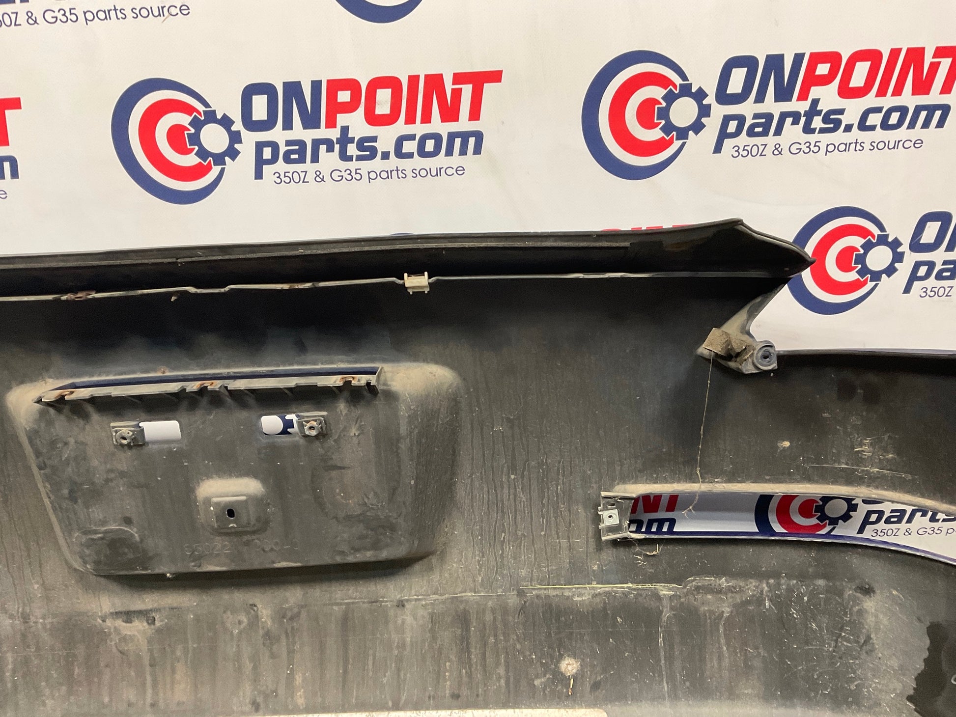 2003 Nissan 350Z Rear Bumper Cover OEM 23BCPE5 - On Point Parts Inc