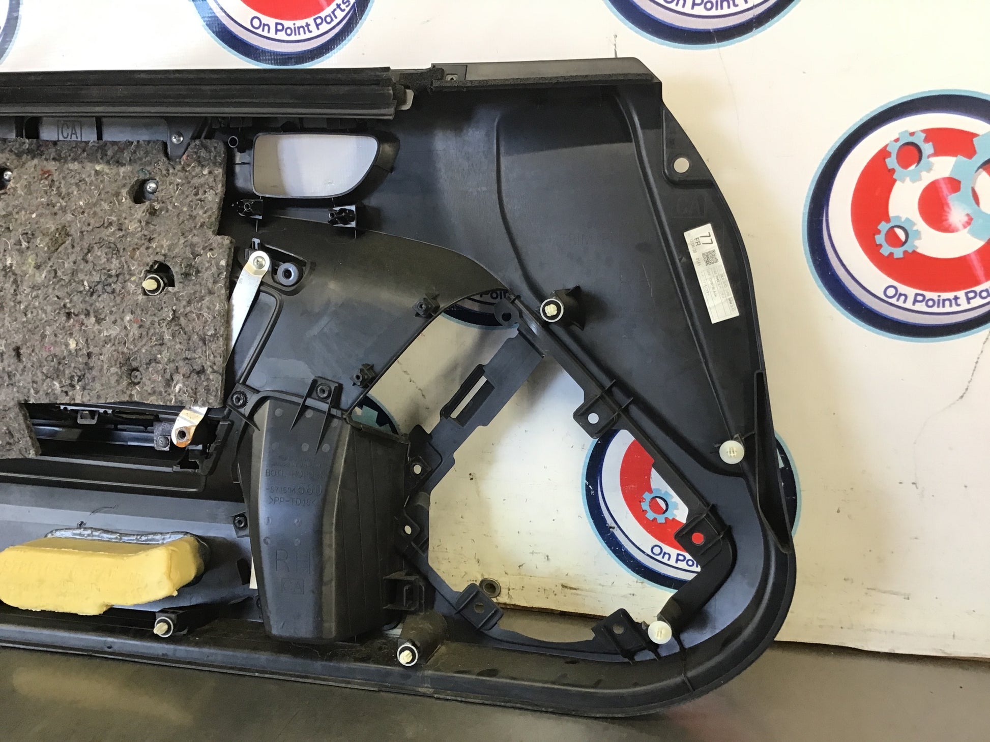2013 Scion FRS Passenger Right Interior Door Panel Trim OEM 15BBPD8 - On Point Parts Inc