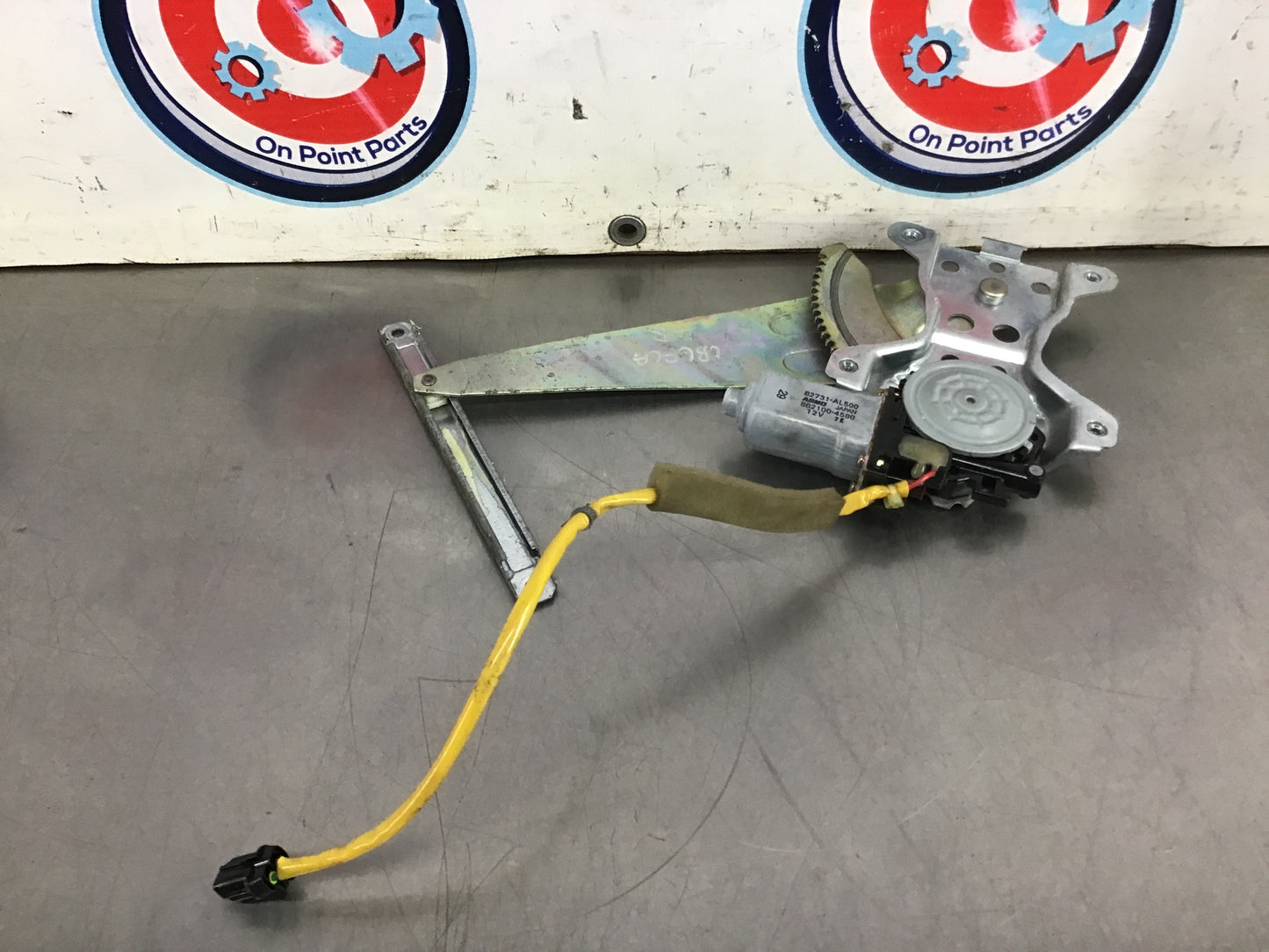 2004 Infiniti G35 Sedan Driver Left Rear Window Regulator Motor OEM 13BGFCA - On Point Parts Inc