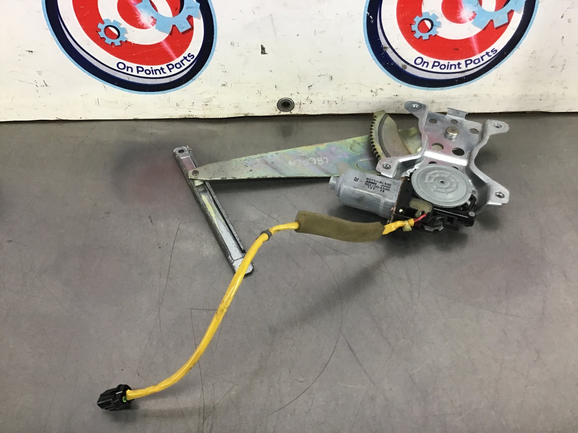 2004 Infiniti G35 Sedan Driver Left Rear Window Regulator Motor OEM 13BGFCA - On Point Parts Inc