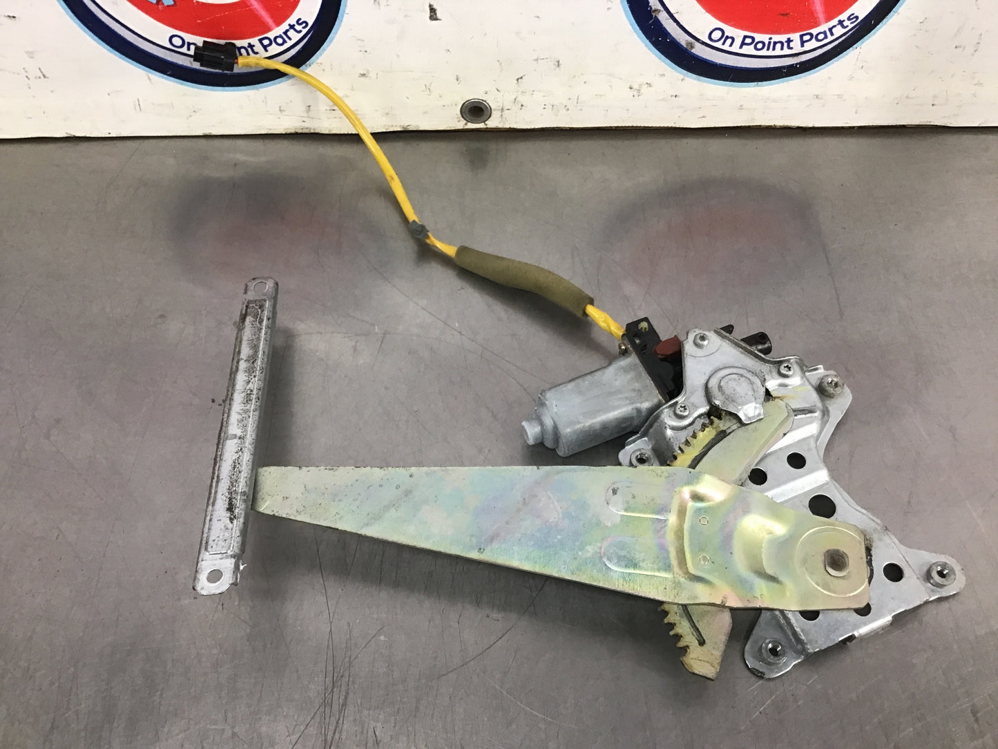 2004 Infiniti G35 Sedan Driver Left Rear Window Regulator Motor OEM 13BGFCA - On Point Parts Inc
