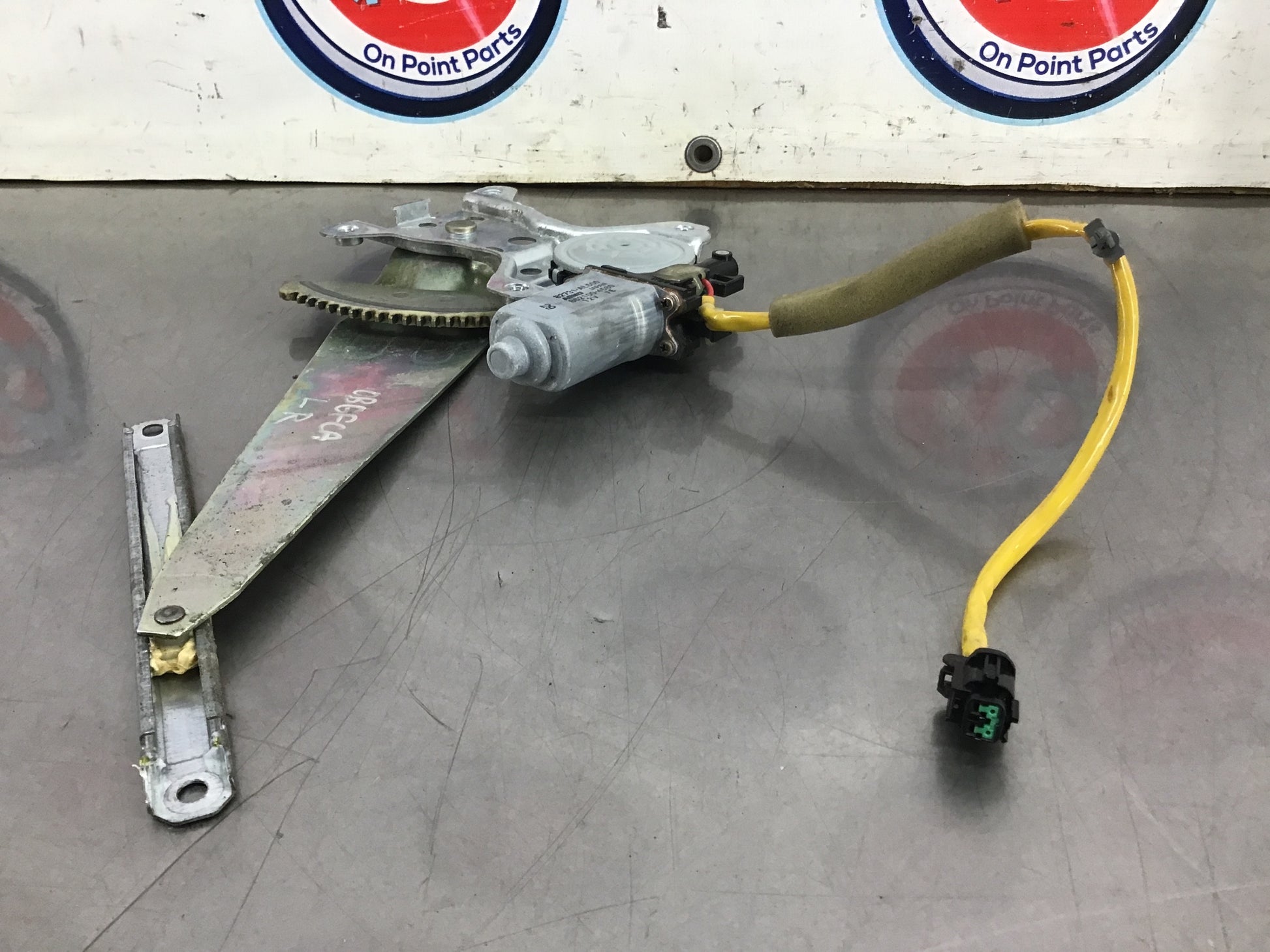 2004 Infiniti G35 Sedan Driver Left Rear Window Regulator Motor OEM 13BGFCA - On Point Parts Inc