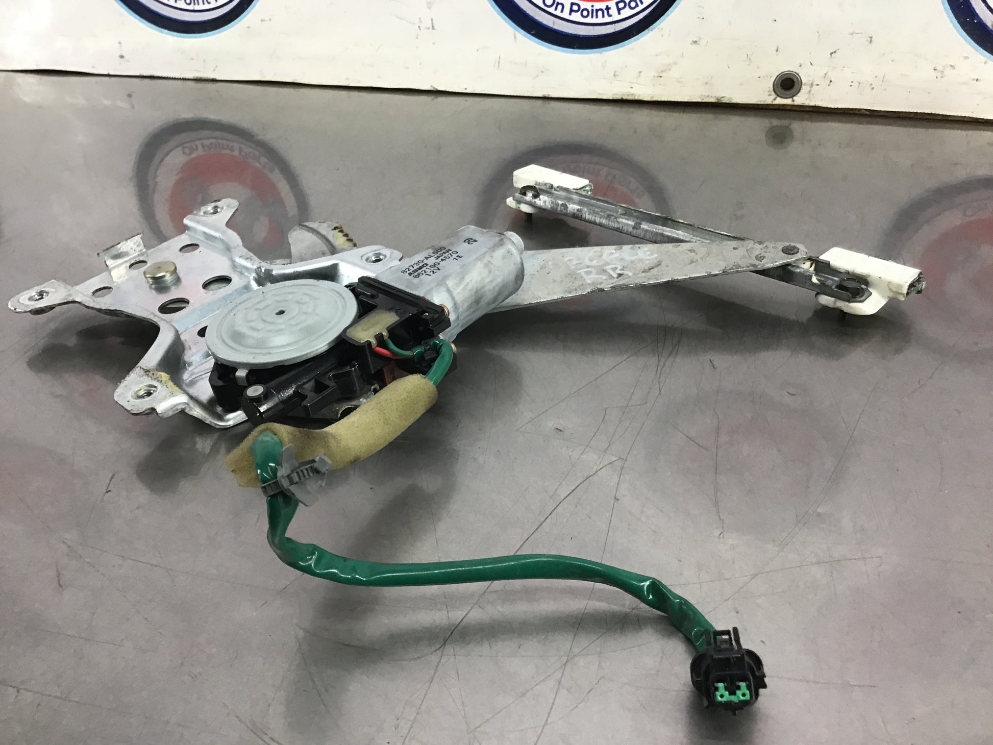2004 Infiniti G35 Sedan Passenger Right Rear Window Regulator Motor OEM 13BGFCE - On Point Parts Inc