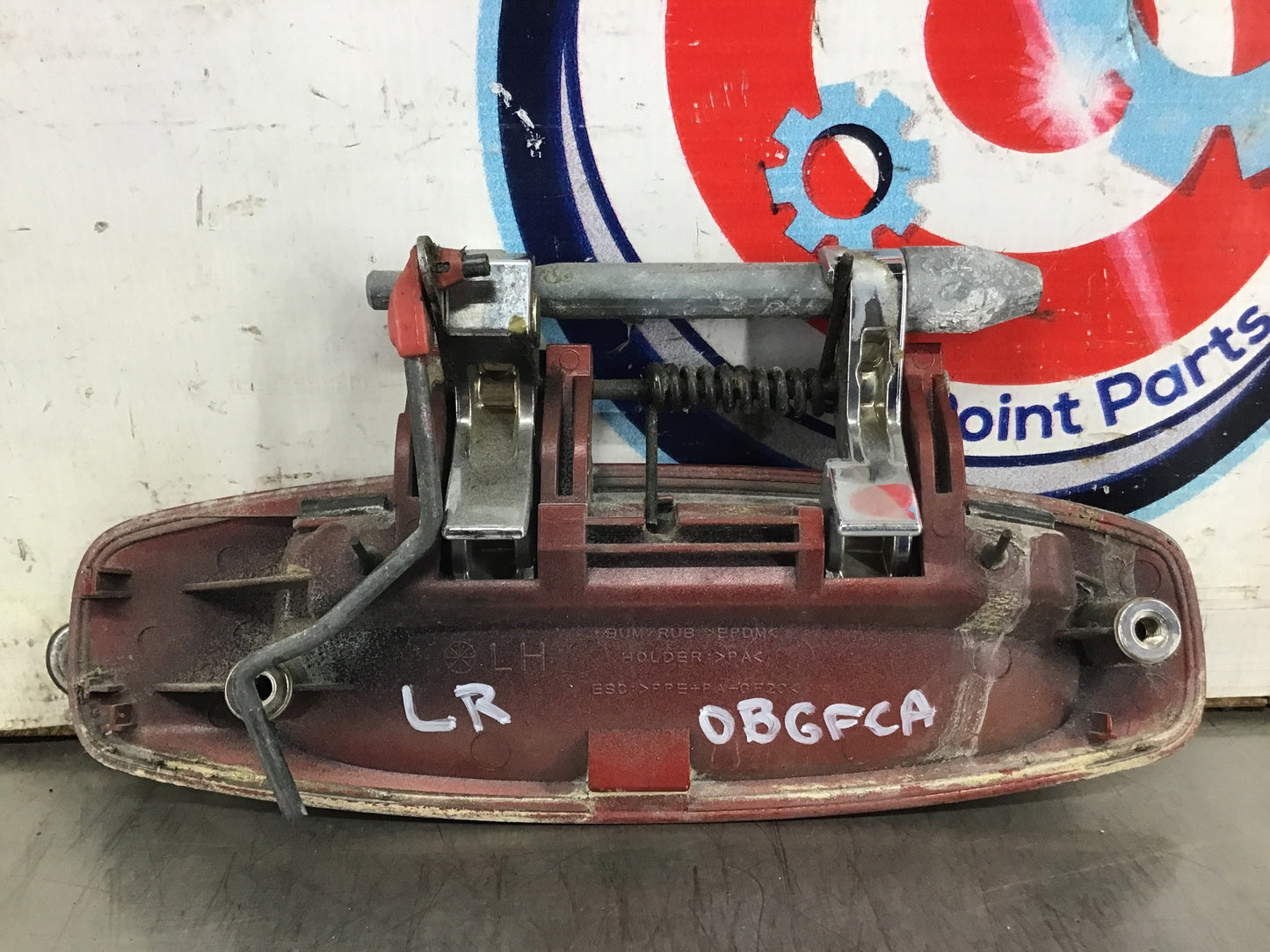 2004 Infiniti G35 Sedan Driver Left Rear Exterior Door Handle OEM 13BGFCA - On Point Parts Inc