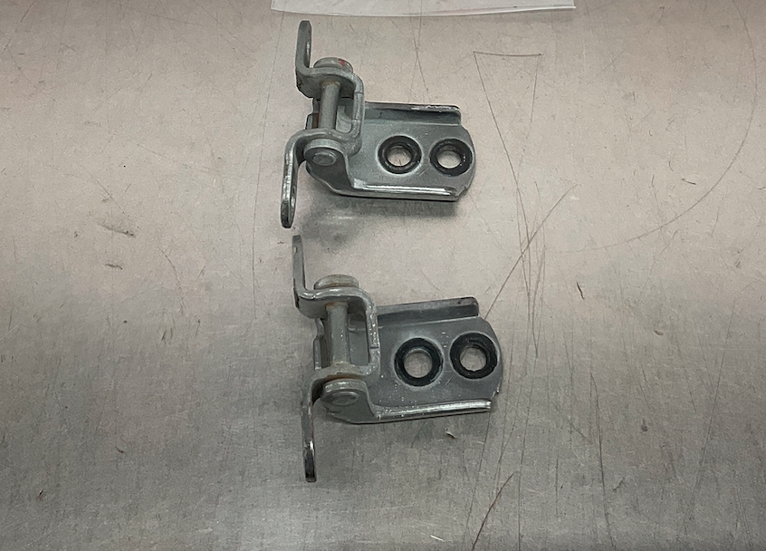 2009 Nissan 370Z Driver Left Exterior Door Hinges OEM 15BKJDA - On Point Parts Inc